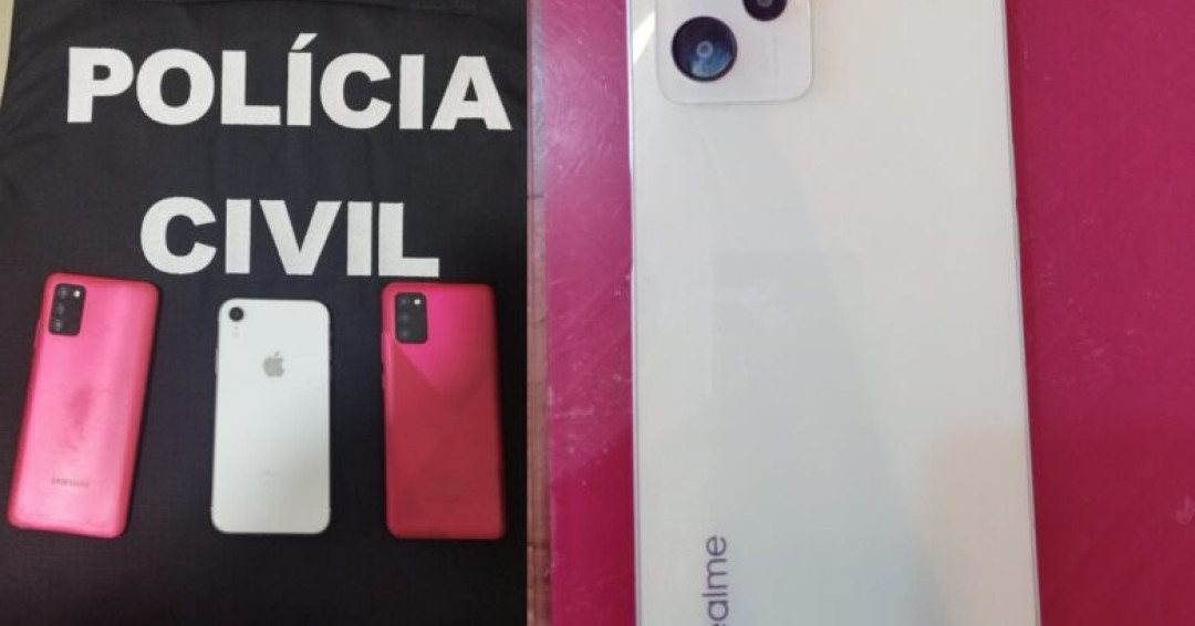 Delegacia de Piaçabuçu recupera quatro celulares em ação coordenada