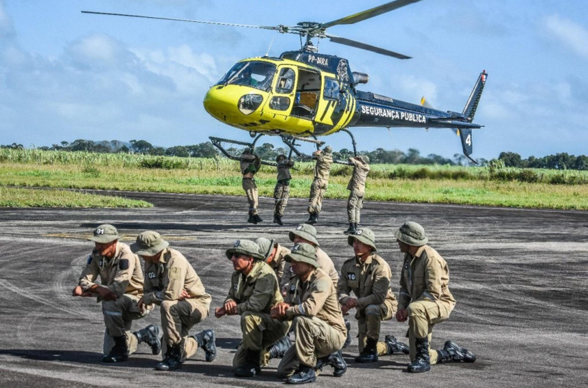 Comando de Aviação de Alagoas realiza primeira corrida dos Falcões em Arapiraca