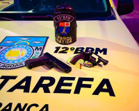 PM-AL apreende 28 armas de fogo e quase 7kg de drogas